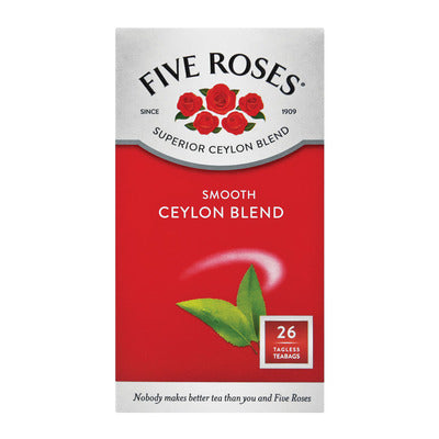 Five Roses Ceylon - Tagless (Kosher) 26s