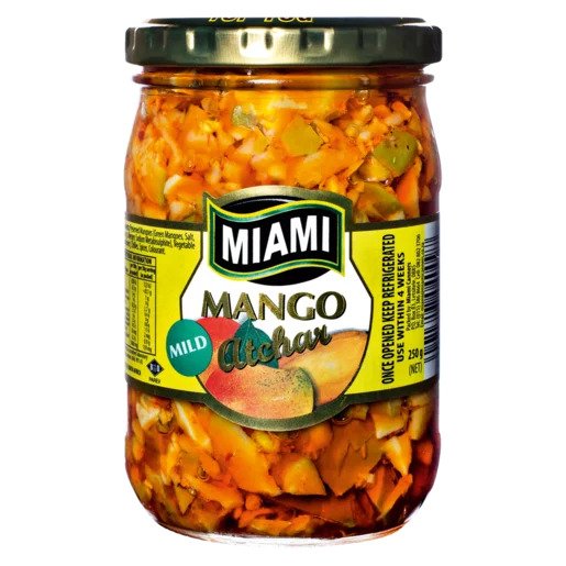 Miami Atchar - Mango Atchar (Mild) 250g