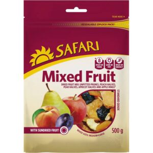 Safari Mixed Dried Fruit (Standard) 500g