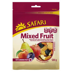 Safari Mixed Dried Fruit (Standard) 500g