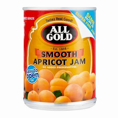 All Gold Jams - Apricot Jam (Super Fine) 450g