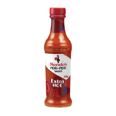 Nando's Peri-Peri Sauce will create a fiery explosion in your mouth leaving your taste buds wanting more. 
